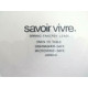 SAVOIR VIVRE OVEN - TABLE RIMMED SOUP BOWL in the "SPRING FANTASY" PATTERN LEA01