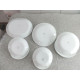 CORELLE WINTER FROST 25 PC. DINNERWARE SET...(4) MUGS & (4) SAUCERS NOT PICTURED
