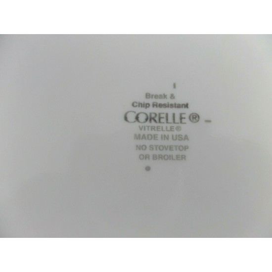 CORELLE WINTER FROST 25 PC. DINNERWARE SET...(4) MUGS & (4) SAUCERS NOT PICTURED