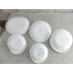 CORELLE WINTER FROST 25 PC. DINNERWARE SET...(4) MUGS & (4) SAUCERS NOT PICTURED