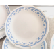 CORELLE  "MORNING BLUE"  PATTERN 11 PC. DINNERWARE SET # REALLY NICE #