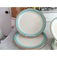 CORELLE 6 PC. DINNERWARE SET in the VERY RARE SANDSTONE "BAYSCAPE" PATTERN