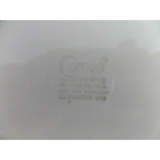 CORELLE 6 PC. DINNERWARE SET in the VERY RARE SANDSTONE "BAYSCAPE" PATTERN