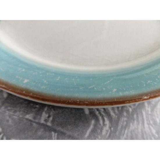 CORELLE 6 PC. DINNERWARE SET in the VERY RARE SANDSTONE "BAYSCAPE" PATTERN