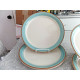 CORELLE 6 PC. DINNERWARE SET in the VERY RARE SANDSTONE "BAYSCAPE" PATTERN