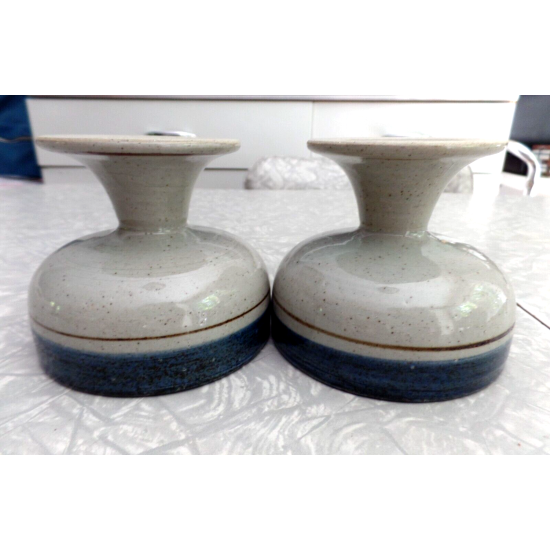 VINTAGE #RARE# OTAGIRI JAPAN HAND CRAFTED "MARINER" 2 PC. FOOTED DESSERT CUP SET