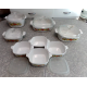 VINTAGE CORNING WARE 14 PC. "SPICE of LIFE" VEGETABLE PATTERN CASSEROLE DISH SET