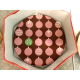 NOS SAKURA VINTAGE 4 PC. "YULETIDE CHEER" CHRISTMAS 8 1/4" SALAD/LUNCH PLATE SET