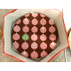 NOS SAKURA VINTAGE 4 PC. "YULETIDE CHEER" CHRISTMAS 8 1/4" SALAD/LUNCH PLATE SET
