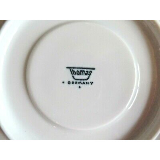 THOMAS FINE CHINA GERMANY 5 PC. DINNERWARE SET in the ROSENTHAL "LOFT WHITE"