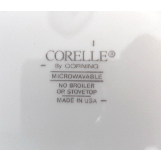 CORELLE by CORNING 29 PC. DINNERWARE SET in the CONTEMPORARY  "WINTER FROST"