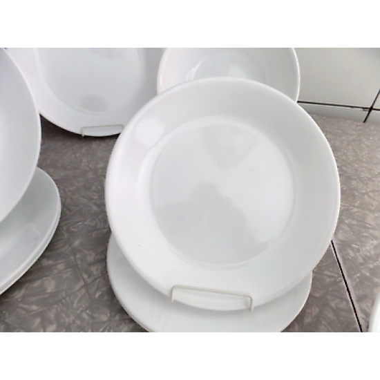 CORELLE by CORNING 29 PC. DINNERWARE SET in the CONTEMPORARY  "WINTER FROST"