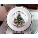 TMAS TREE STONEWARE 18 PC. DINNERWARE SET