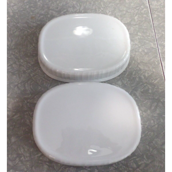 3 Pc. Corning Ware French White 1.8L Casserole Dishes F-6-B with Lid USA Made