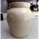 PAUL STORIE POTTERY MARSHALL,TX. BARN DESIGN 2 GAL. COOLER CROCK DISPENSER W/LID