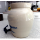 PAUL STORIE POTTERY MARSHALL,TX. BARN DESIGN 2 GAL. COOLER CROCK DISPENSER W/LID