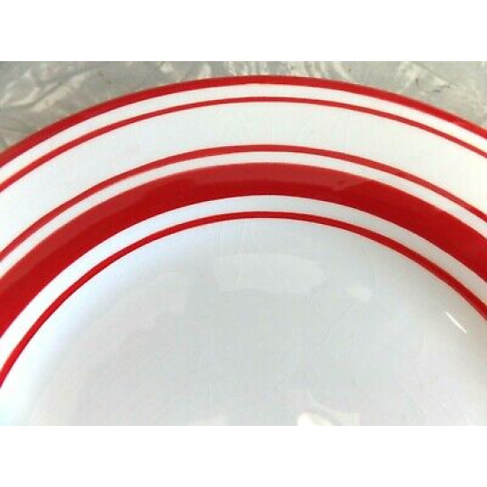 SONOMA LIFESTYLES 3 PC. SALAD/LUNCH PLATE SET in the "CHERRIES JUBILEE" PATTERN
