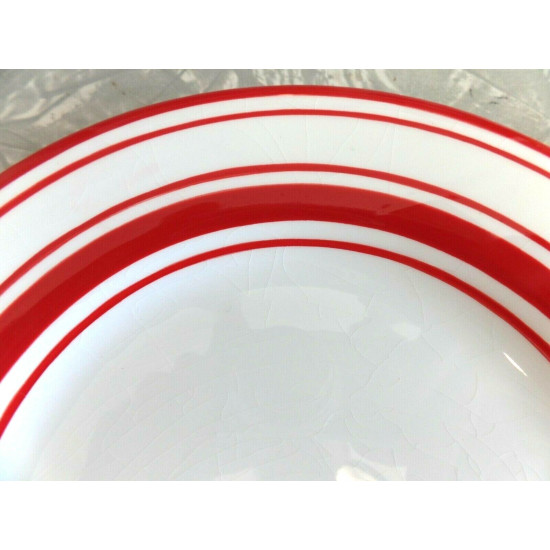 SONOMA LIFESTYLES 3 PC. SALAD/LUNCH PLATE SET in the "CHERRIES JUBILEE" PATTERN