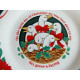 TIEN SHAN "DECK the HALLS" 12 DAYS of CHRISTMAS 7 1/2" LUNCH/SALAD PLATES