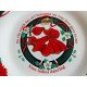 TIEN SHAN "DECK the HALLS" 12 DAYS of CHRISTMAS 7 1/2" LUNCH/SALAD PLATES