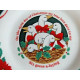 TIEN SHAN "DECK the HALLS" 12 DAYS of CHRISTMAS 7 1/2" LUNCH/SALAD PLATES