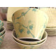 NEVR USED"TRISH RICHMAN"SPRING LIME STARDUST BLUE TURQUOISE 23PC. DINNERWARE SET