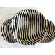 JOSEPH ABBOUD CHINA 3 PC. SOUP BOWL SET in the POPULAR "ZEBRA" PRINT PATTERN