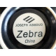 JOSEPH ABBOUD CHINA 3 PC. SOUP BOWL SET in the POPULAR "ZEBRA" PRINT PATTERN