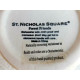 ST. NICHOLAS SQUARE SNOWMAN DESIGN "FOREST FRIENDS"  5 3/4" SOUP/CEREAL BOWL