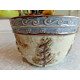ST. NICHOLAS SQUARE SNOWMAN DESIGN "FOREST FRIENDS"  5 3/4" SOUP/CEREAL BOWL