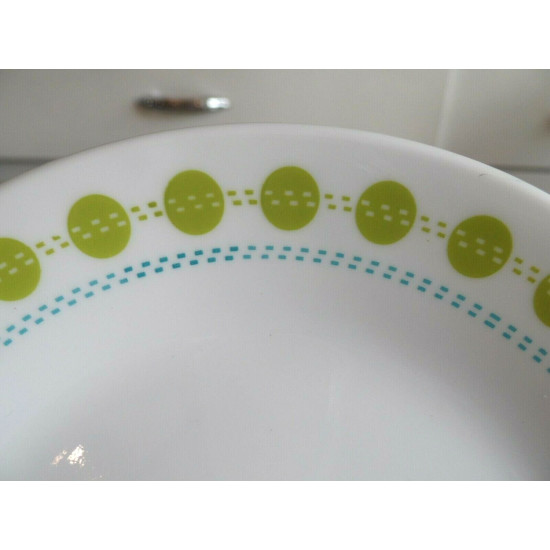 CORELLE VITRELLE BREAD/DESSERT PLATE in the "SOUTH BEACH" PATTERN