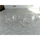 NEW VISTABELLO 2 PC. SET of BOROSILICATE GLASS CUP and SAUCER