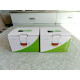 NEW VISTABELLO 2 PC. SET of BOROSILICATE GLASS CUP and SAUCER