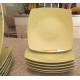 NEVR USED"TRISH RICHMAN"SPRING LIME STARDUST BLUE TURQUOISE 24PC. DINNERWARE SET