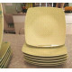 NEVR USED"TRISH RICHMAN"SPRING LIME STARDUST BLUE TURQUOISE 24PC. DINNERWARE SET