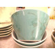 NEVR USED"TRISH RICHMAN"SPRING LIME STARDUST BLUE TURQUOISE 24PC. DINNERWARE SET