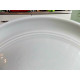 CRATE&BARREL AARON PROBYN HUE GREY 8 3/8" SLAD/LUNCH PLATE