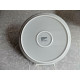 CRATE&BARREL AARON PROBYN HUE GREY 8 3/8" SLAD/LUNCH PLATE