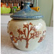 ST. NICHOLAS SQUARE SNOWMAN DESIGN "FOREST FRIENDS" LARGE COOKIE/STORAGE JAR