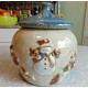 ST. NICHOLAS SQUARE SNOWMAN DESIGN "FOREST FRIENDS" LARGE COOKIE/STORAGE JAR