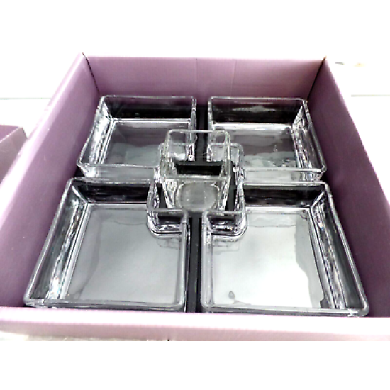 K SERVING SET w/HOLDER & STAINLESS STEEL PICKS