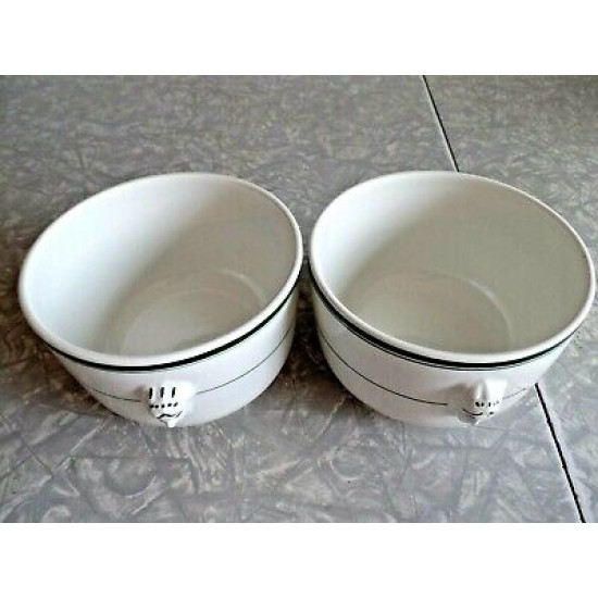 ANTIQUE QUEENS HOTEL MONTREAL CANADA JOHN MADDOCK & SONS 2 PC. SOUP/DESSERT CUPS
