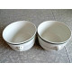 ANTIQUE QUEENS HOTEL MONTREAL CANADA JOHN MADDOCK & SONS 2 PC. SOUP/DESSERT CUPS