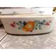 CORNING WARE 4 PC. BAKEWARE CASSEROLE DISH SET in the  "ABUNDANCE" FRUIT PATTERN