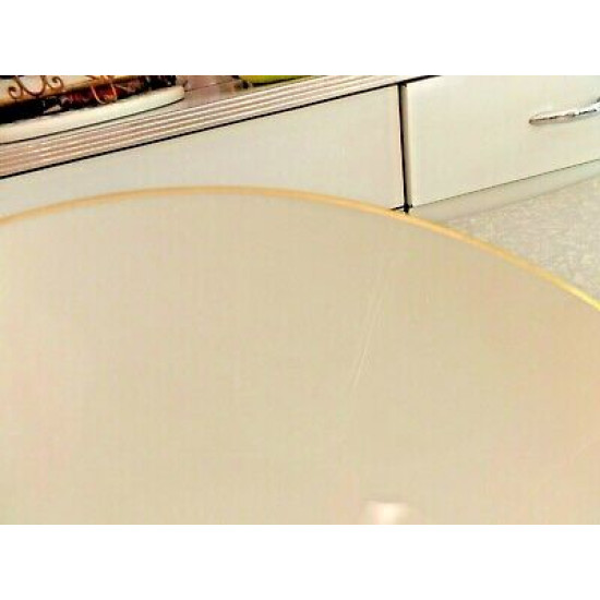 LENOX CHINA 10 3/8" DINNER PLATE in the IVORY 24K GOLD X-304 "ROSELYN" PATTERN