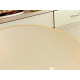 LENOX CHINA 10 3/8" DINNER PLATE in the IVORY 24K GOLD X-304 "ROSELYN" PATTERN