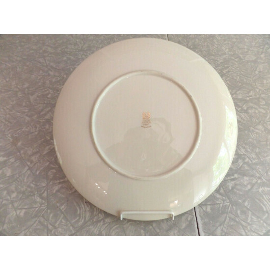 LENOX CHINA 10 3/8" DINNER PLATE in the IVORY 24K GOLD X-304 "ROSELYN" PATTERN
