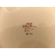 ARABIA FINLAND 4 PC. BROWN ANEMONE BREAD/DESSERT PLATE SET