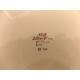 ARABIA FINLAND 4 PC. BROWN ANEMONE BREAD/DESSERT PLATE SET