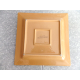 A SQUARE SERVING PLATTER in TROPICAL "VERANO TILE" PATTERN